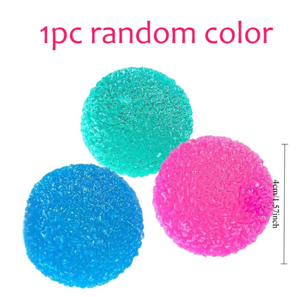 Ice Ball Squishy Toy – Blue Mochi Slow-Rebound Fidget