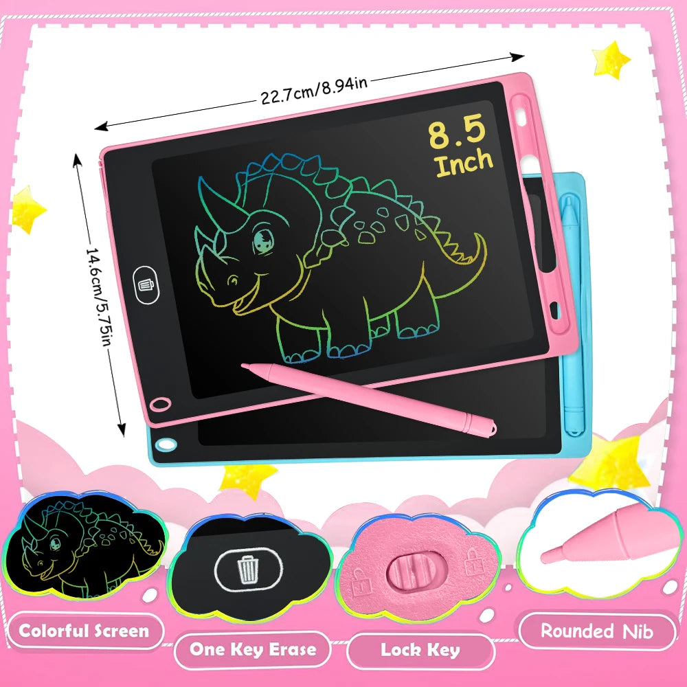 6.5/8.5/10/12/16 Inch LCD Writing Tablet Electronic Drawing Board Doodle Sketchpad Handwriting Pad Toys for Kids Birthday Gifts