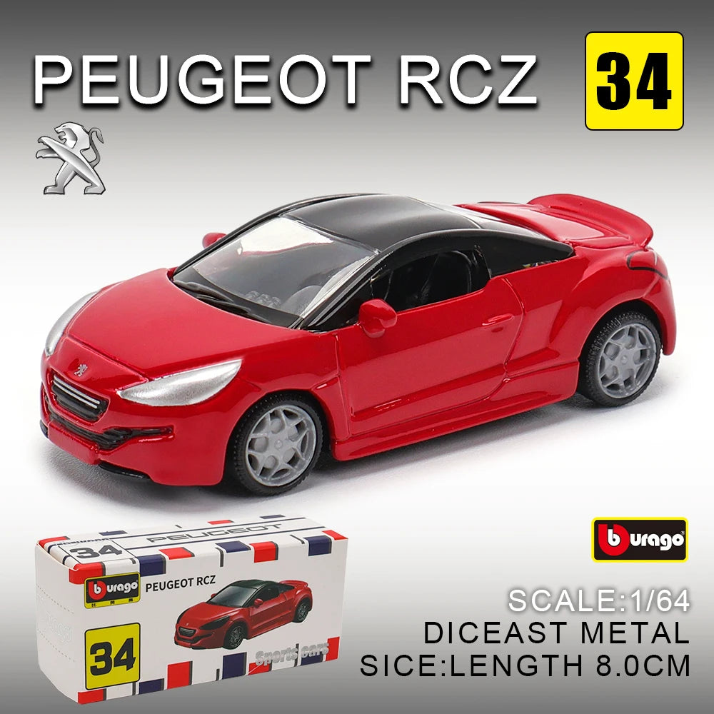 1:64 Diecast Car Model – Metal Scale Collectible for Display