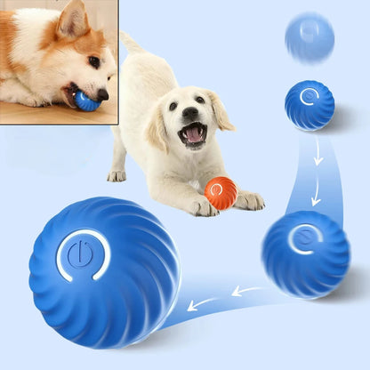 Automatic Dog Ball Toy – Moving & Bouncing Interactive Ball