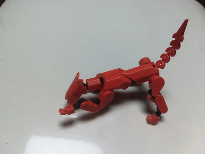 Multi-Jointed Robot Action Figure – Movable Poseable Model