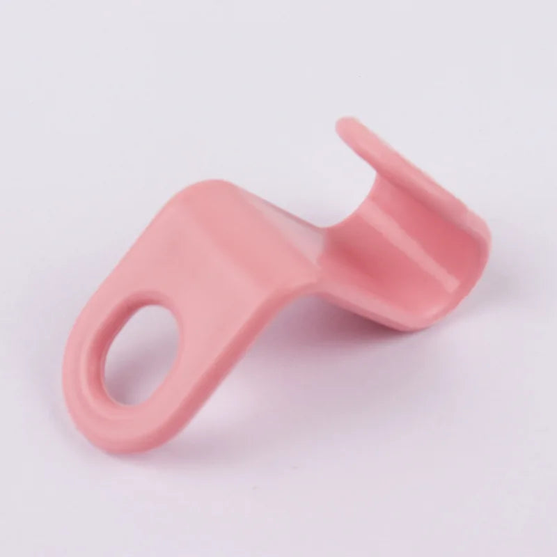 Plastic single hook hanger made of ABS material for wardrobe organization and garment drying; lightweight stackable design suppo