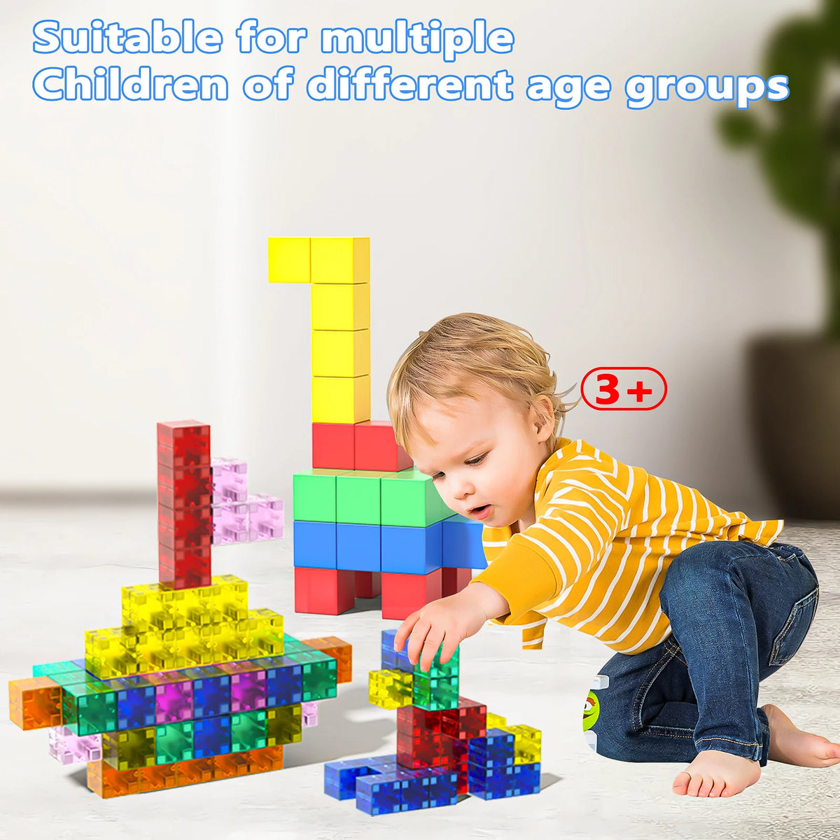 Magnetic Building Blocks – Creative STEM Toy for Kids