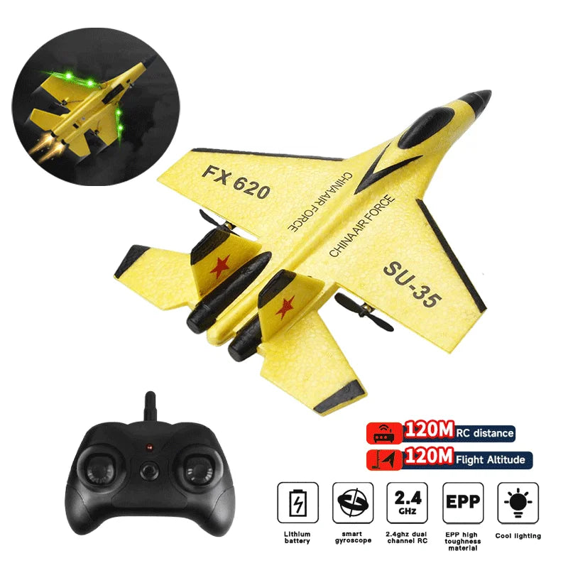 RC Foam Aircraft – 2.4GHz Remote Control Glider Plane