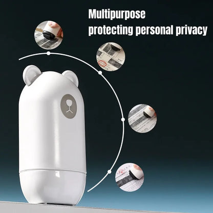 Privacy Stamp Roller, Confidential Data Protection Security Stamp
