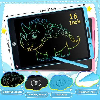 6.5/8.5/10/12/16 Inch LCD Writing Tablet Electronic Drawing Board Doodle Sketchpad Handwriting Pad Toys for Kids Birthday Gifts