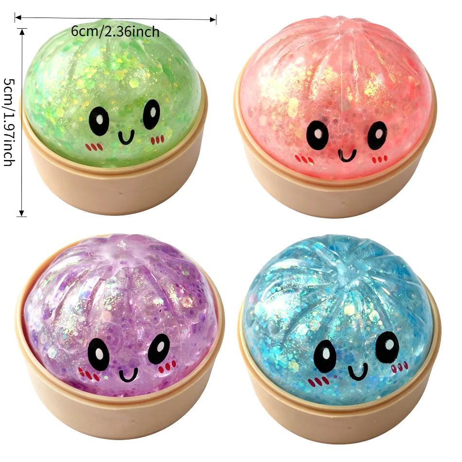 Dumpling Squishy Fidget Toy