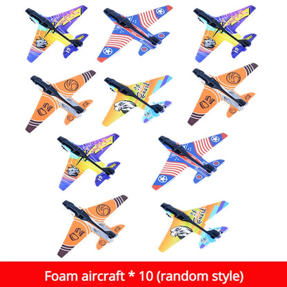 Foam Airplane Launcher for Kids Outdoor Flying Toy