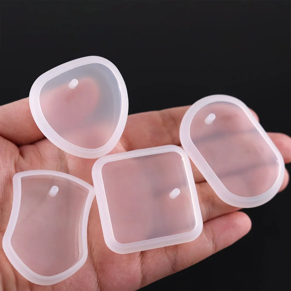 Keychain Silicone Molds – DIY Resin Jewelry Making Set