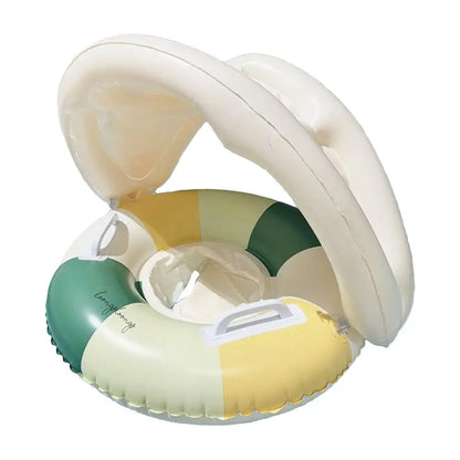 Baby Pool Float with Canopy for Infants & Toddlers