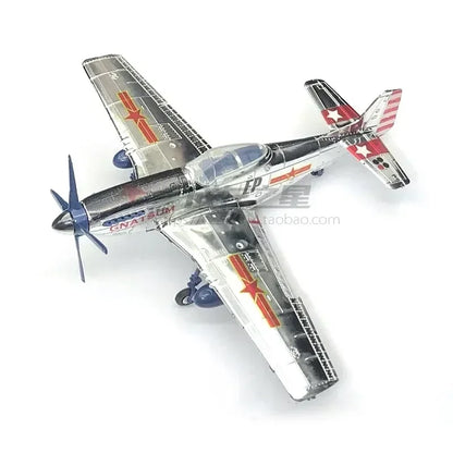 1:48 Fighter Plane Model Kit – 20-Piece Plastic Aircraft