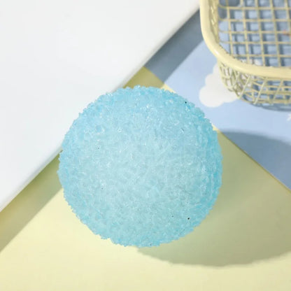 Ice Ball Squishy Toy – Blue Mochi Slow-Rebound Fidget