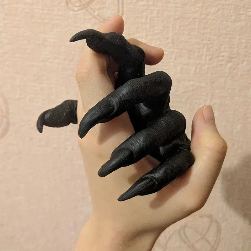 Gothic Hand Wall Hanger – Resin Witch Statue & Wall Decor