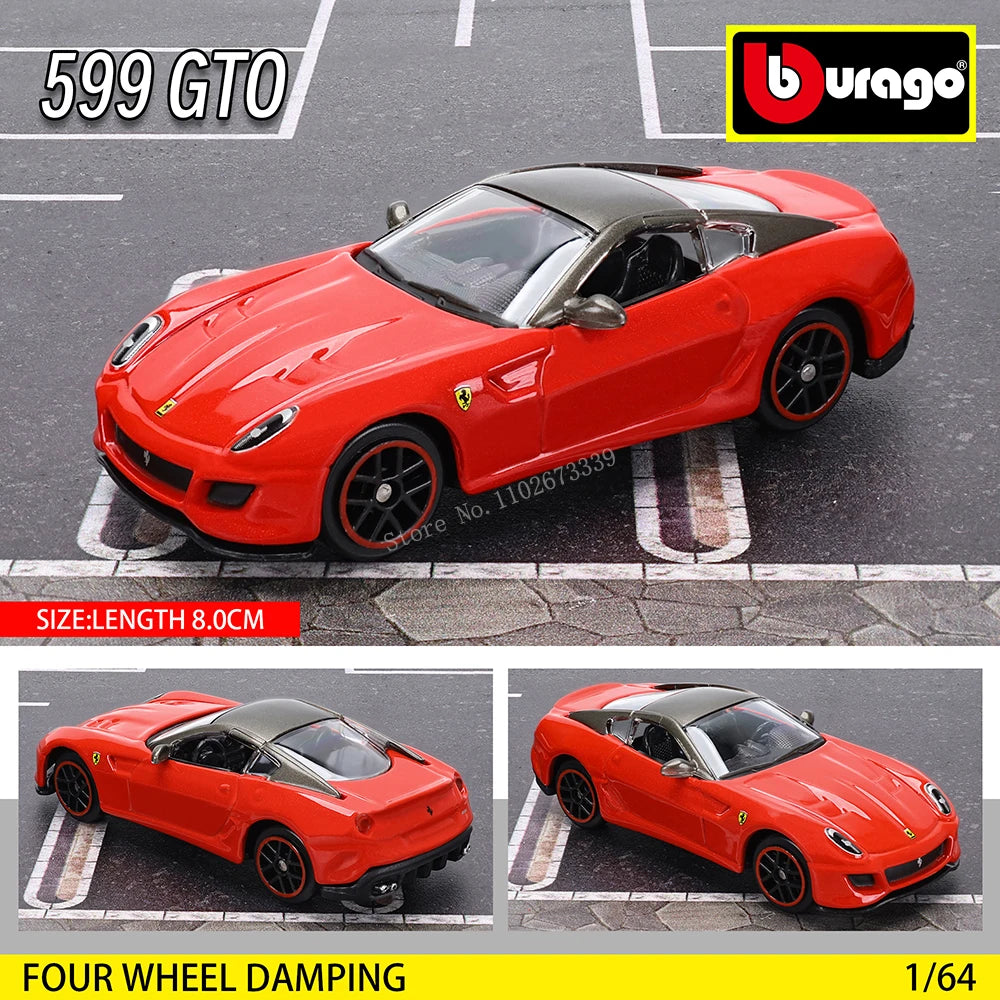 1:64 Diecast Car Model – Metal Collectible with Lights & Sound