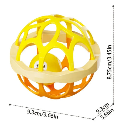 Baby Rattle Toy Sensory Grasping Spinning Educational Toy