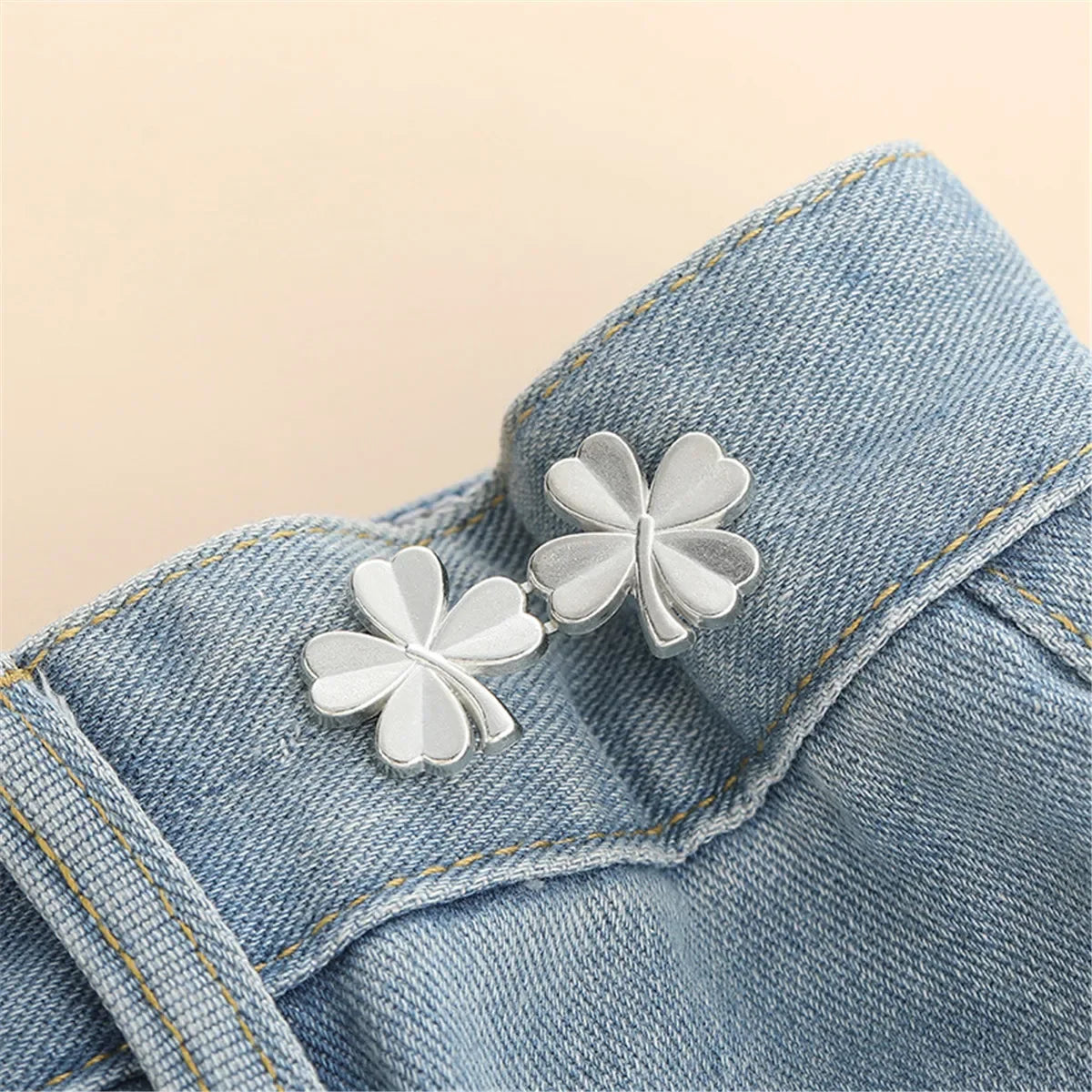 Jeans Waist Adjuster Metal Button Extender Pants Tightener 30mm