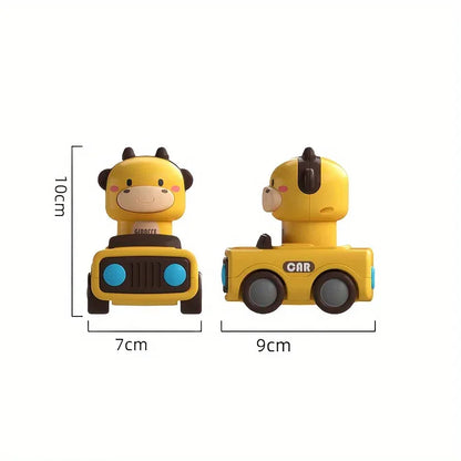 Friction Toy Cars for Toddlers – Push and Go Vehicles
