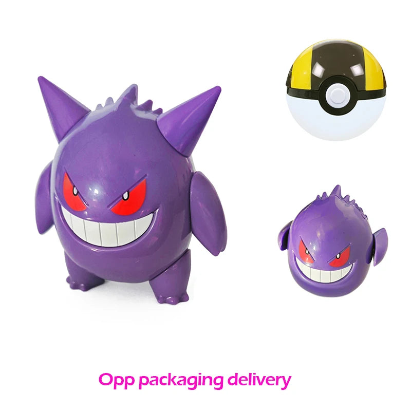 Transforming Anime Toy Ball – PVC Deformable Figure for Play & Display