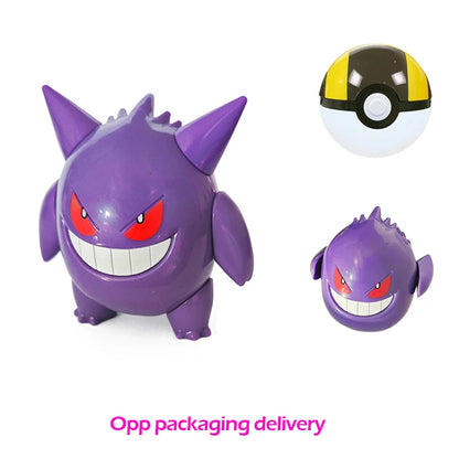 Transforming Anime Toy Ball – PVC Deformable Figure for Play & Display