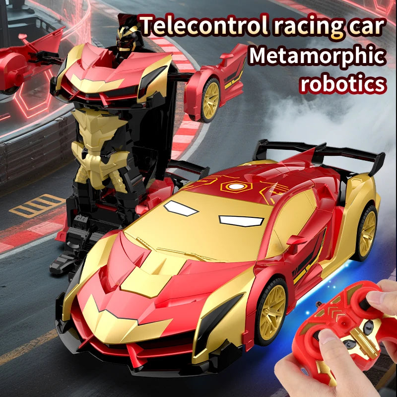 2.4GHz Spider RC Robot Car with Stunts and LED Lights
