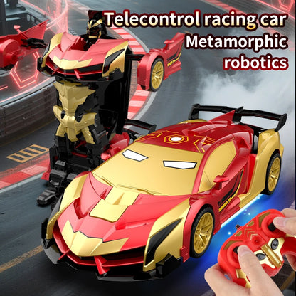 2.4GHz Spider RC Robot Car with Stunts and LED Lights