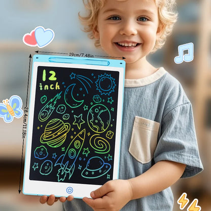 LCD Writing Tablet for Kids – Reusable Drawing & Doodle Board