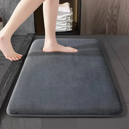 Non Slip Bathroom Mat – Absorbent Quick Drying Floor Mat