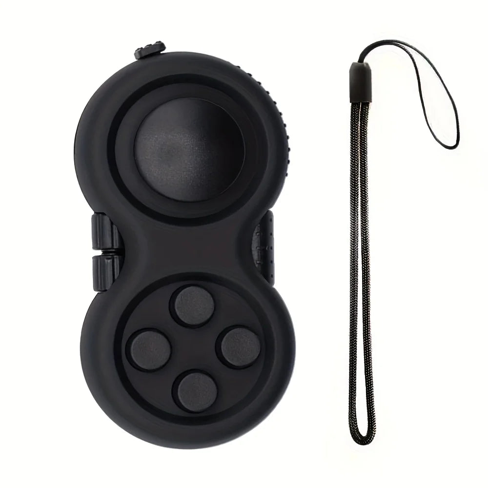 Fidget Pad with 8 Functions Sensory Fidget Controller Toy