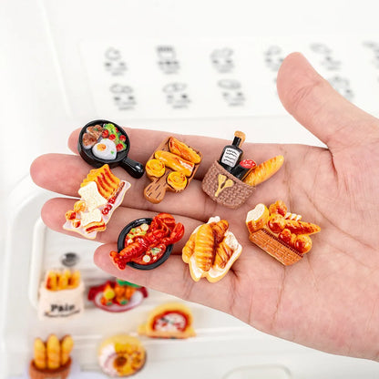 Bread Fridge Magnets – Realistic Refrigerator Decor & Note Holder