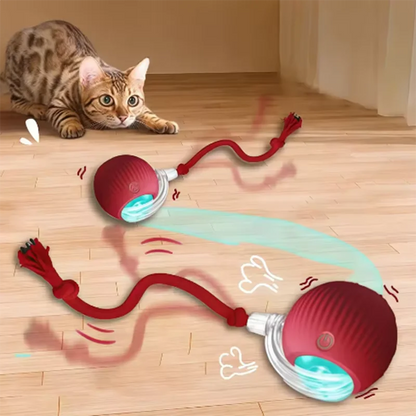 Interactive Dog Ball Toy – Automatic Obstacle Avoidance Pet Ball