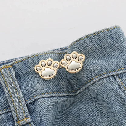 Jeans Waist Adjuster Metal Button Extender Pants Tightener 30mm