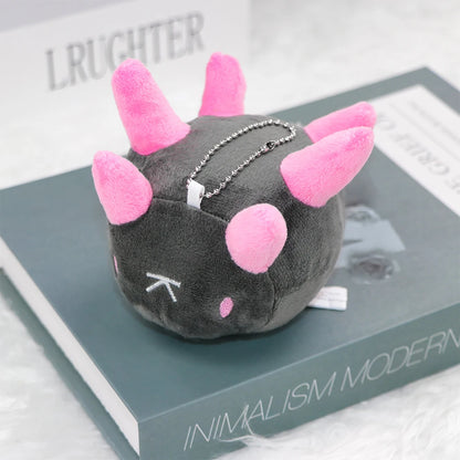 13/22/33cm Snom Sea Cartoon Plush Doll Pyukumuku Sea Urchin Cute Plush Kawaii Keychain Costume Decoration Birthday Gift for Kid