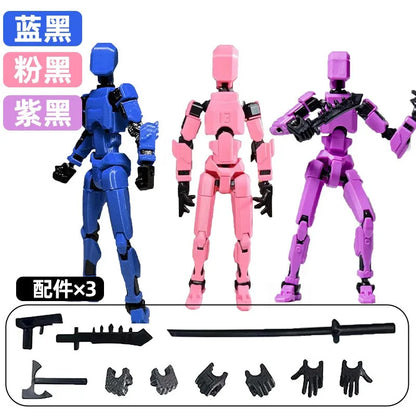 Multi-Jointed Robot Action Figure – Movable Poseable Model