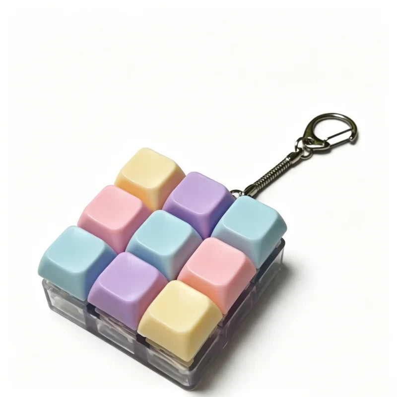 Keyboard Fidget Keychain