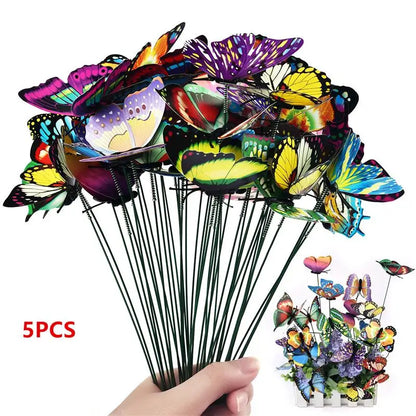 Self-Watering Globes, 5-Pack Bird-Shaped Automatic Plant Waterers