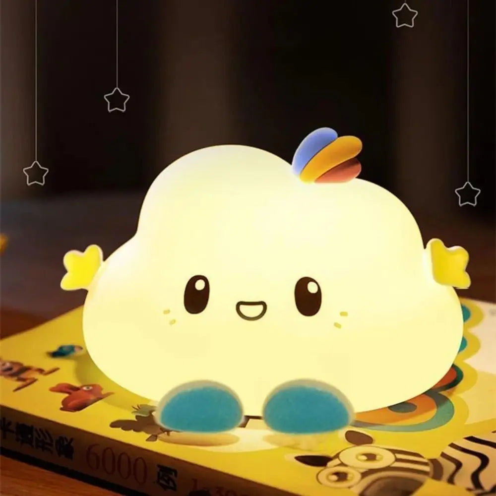 Cloud Night Light for Kids – Cartoon LED Bedside Lamp