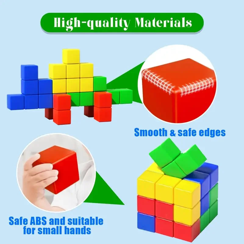 Magnetic Building Blocks – Creative STEM Toy for Kids