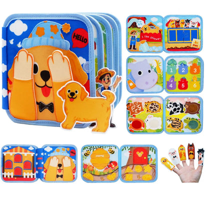 A hands-on, portable activity book for playful learning wherever you go.