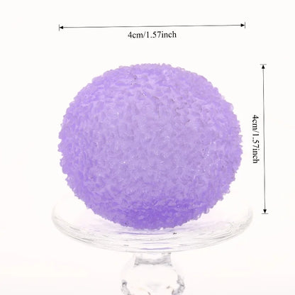 Ice Ball Squishy Toy – Blue Mochi Slow-Rebound Fidget