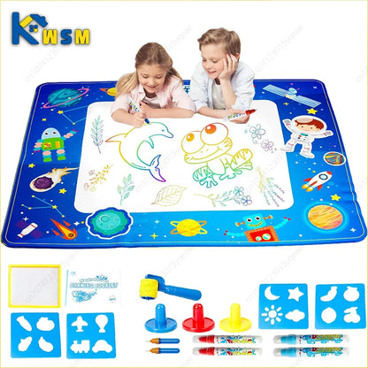 Water Drawing Mat – Reusable Doodle Painting Board for Kids