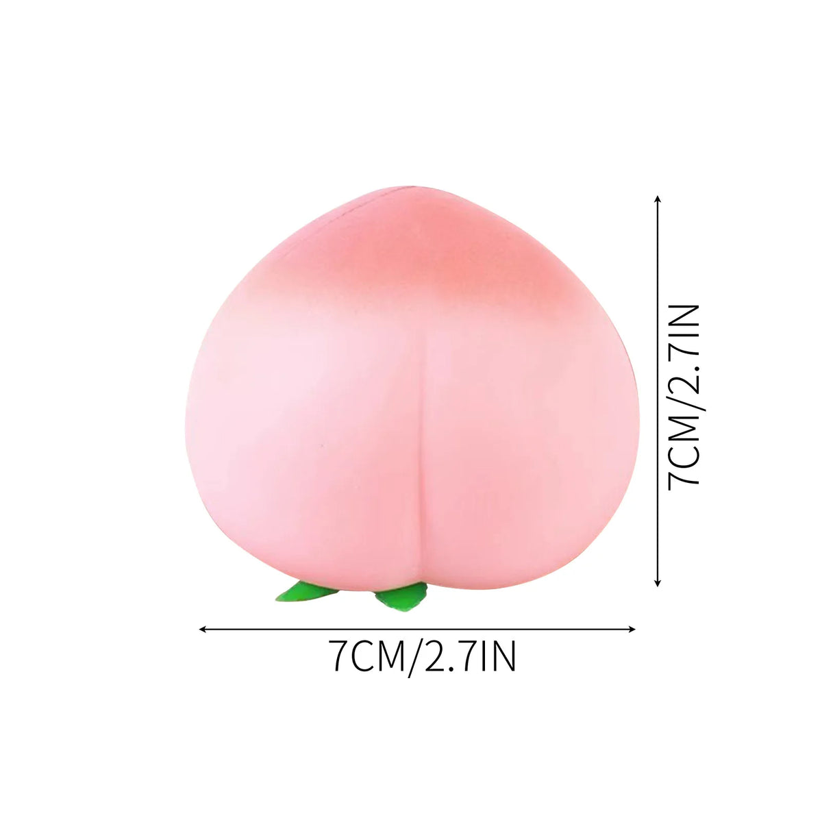 Squishy Fidget Toy – Peach Slow Rising Stress Relief Toy