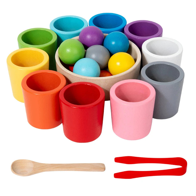 Wooden Color Sorting Toy