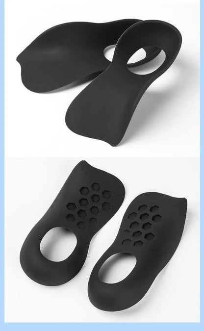 Orthotic Insoles For Flat Feet O-Shaped Legs And Plantar Fasciitis - Unisex Arch Support Shoe Inserts