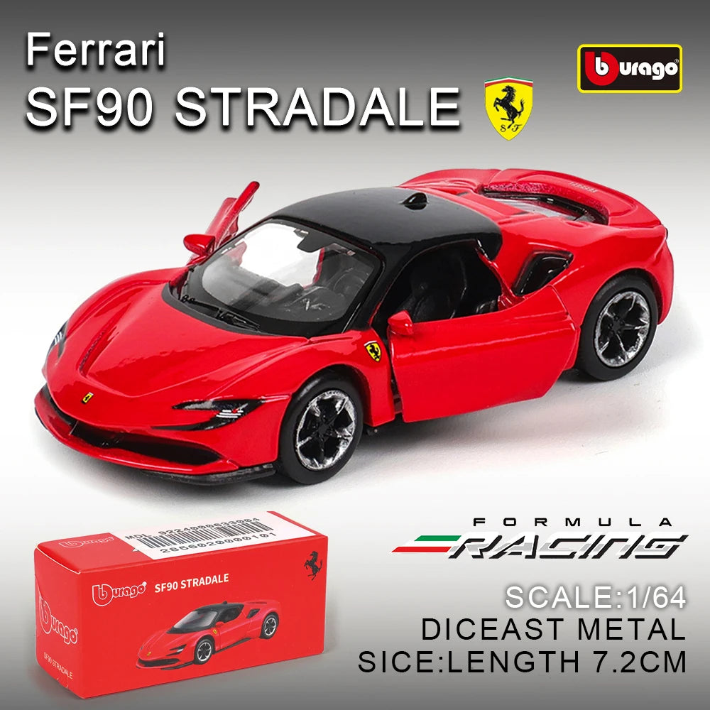 1:64 Diecast Car Model – Metal Collectible with Lights & Sound