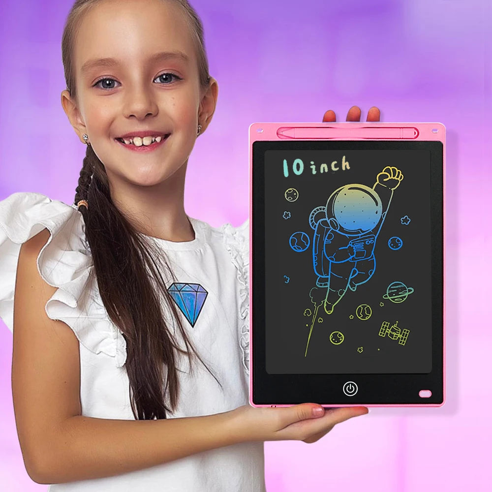 LCD Writing Tablet for Kids – Colorful Drawing Board, 4.5–16 Inch