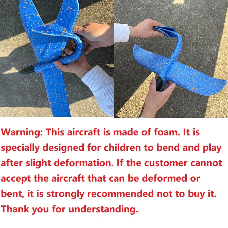 50CM Foam Glider Airplane for Outdoor Hand Launch
