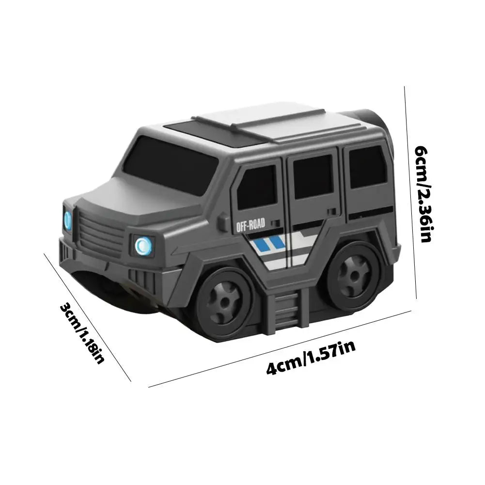 Magnetic Anti-Gravity Car for Compatible Building Block Tracks