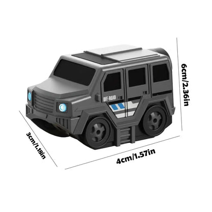 Magnetic Anti-Gravity Car for Compatible Building Block Tracks