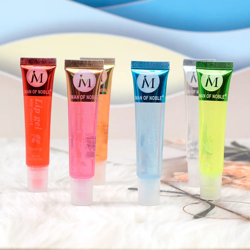 6-Piece Lip Gloss Set – Fruity Hydrating & Moisturizing Gloss