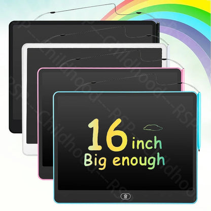 LCD Writing Tablet for Kids – 11/13/16 Inch Drawing Board